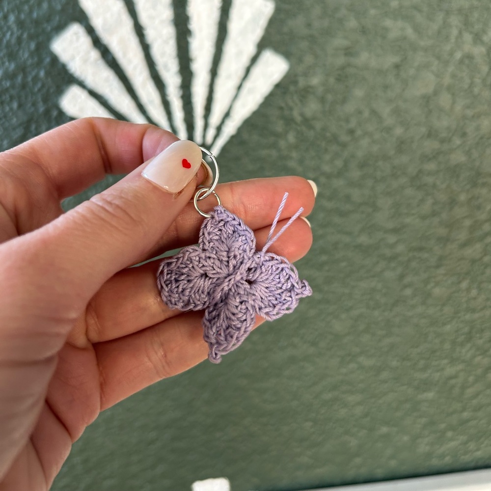 Butterfly‎ bag charm